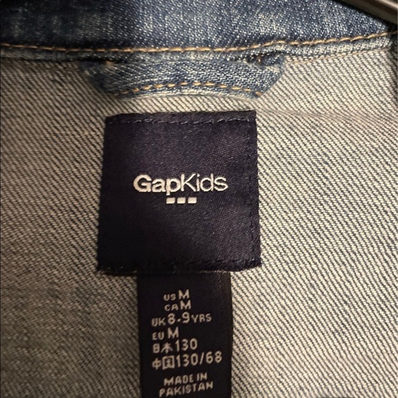 Gap Kids Jean Jacket Girls - Picture 2 of 3